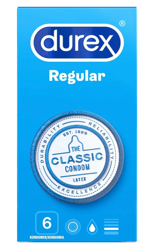 Durex Regular 6p.