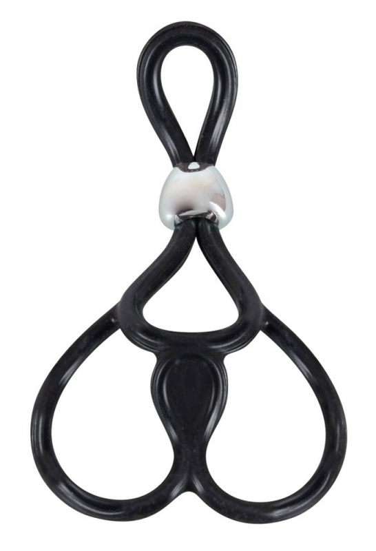 Triple Ball Cock Ring