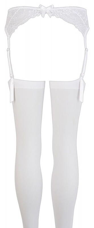 Belt - Stockings s/m Vit