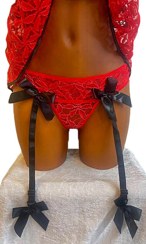 Red Rose Corset s-m
