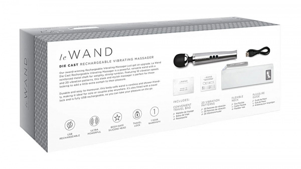 Le Wand Die Cast Silver