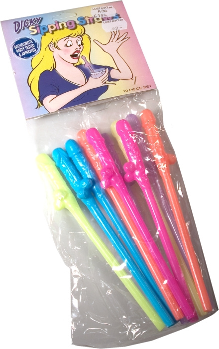 Dicky sipping straws 10pcs