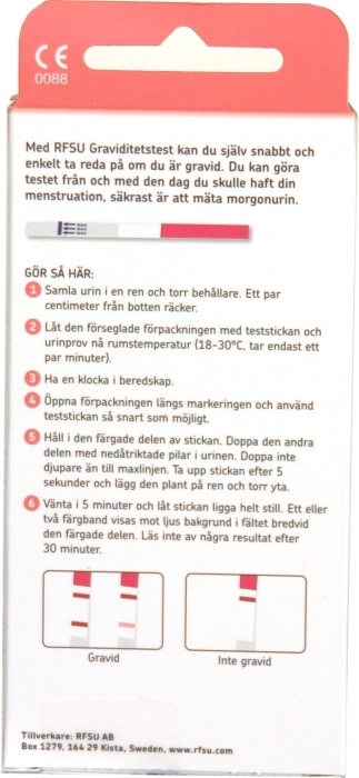 RFSU Graviditetstest 2p