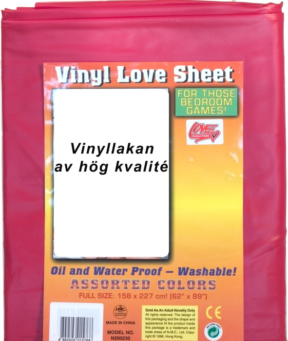 Vinyl sheet red