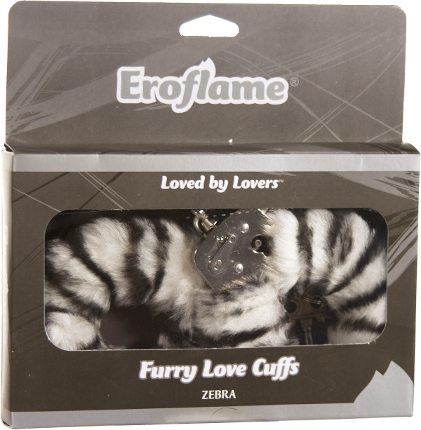 Love cuffs zebra