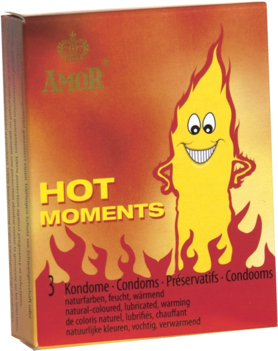 Amor hot condom 3p