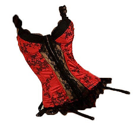 Red corset L